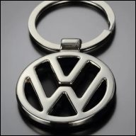 Volkswagen kulcstartó