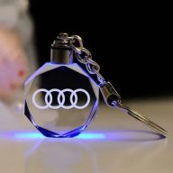 Audi LED kulcstartó