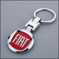 Fiat kulcstartó