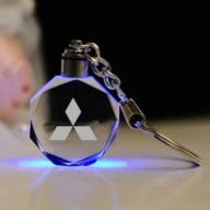 Mitsubishi LED kulcstartó