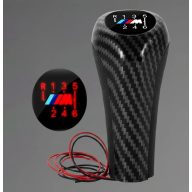 BMW 6 sebességes LED-es carbon váltógomb hosszú