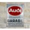 Audi Garage / Fémplakát (20 X 15 CM )