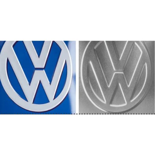 VW Parking only / Fémplakát (20 x 15 CM )