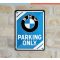 BMW Parking Only Hűtőmágnes