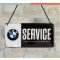 BMW Service Akasztós Fémplakát ( 20 x 10 CM)