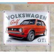 Volkswagen GTI 1976 ( 30 x 40 Fémtábla )