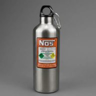 NOS Nitro kulacs - 0,5 L - szürke